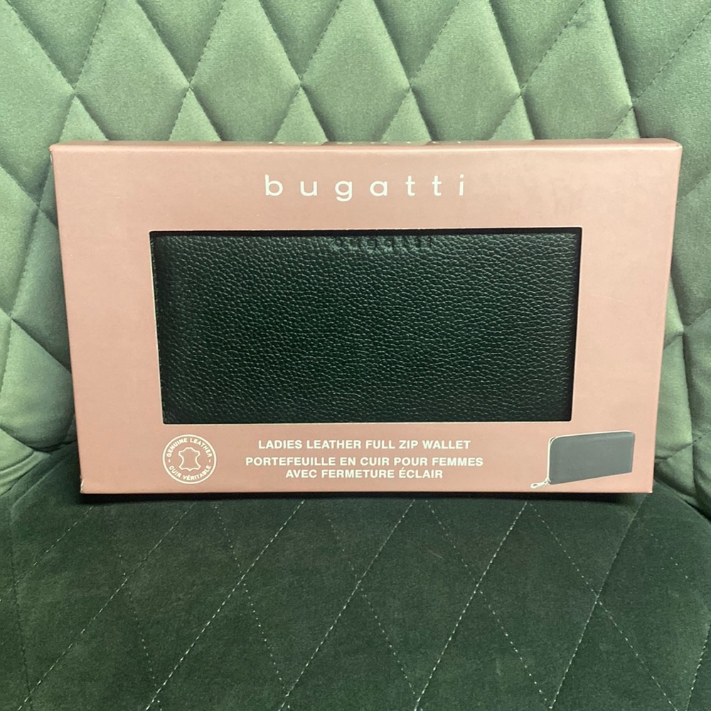 Bugatti Ladies Full Zip Leather Wallet